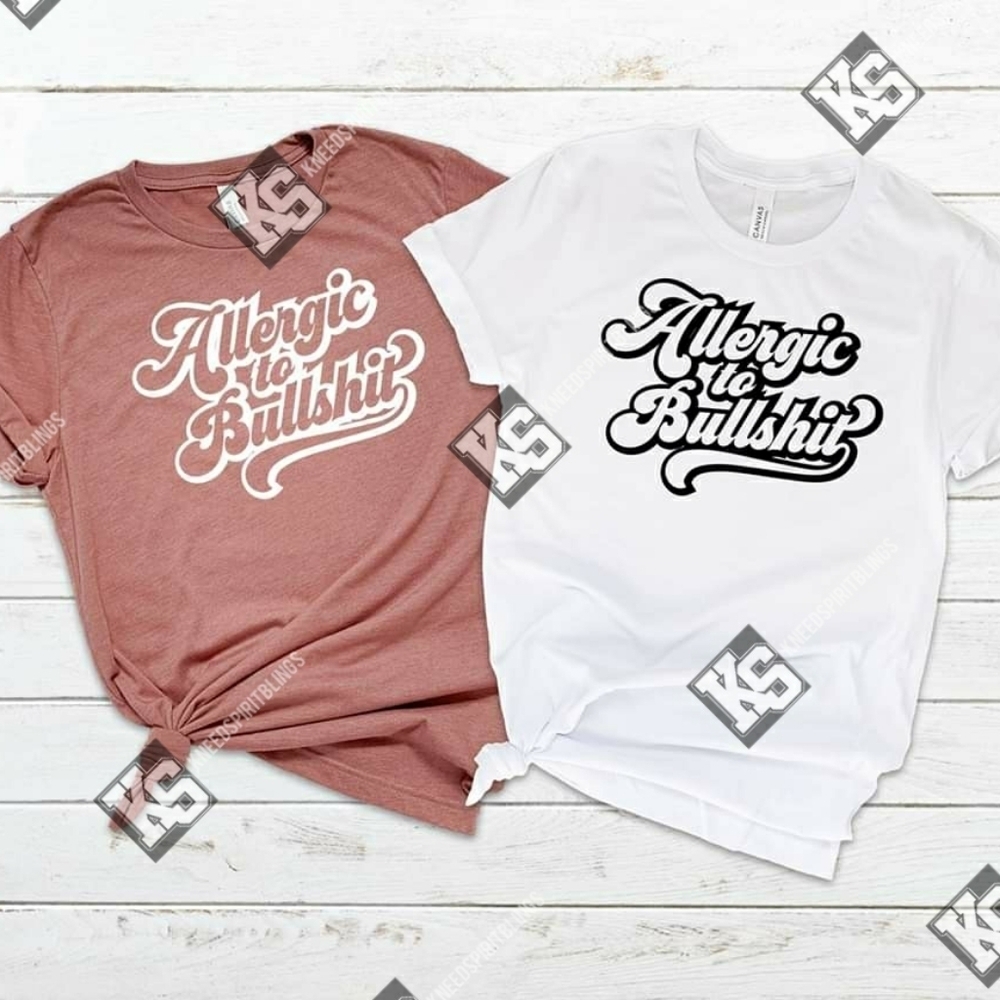 Allergic to BS Tee - Picture 2 of 2